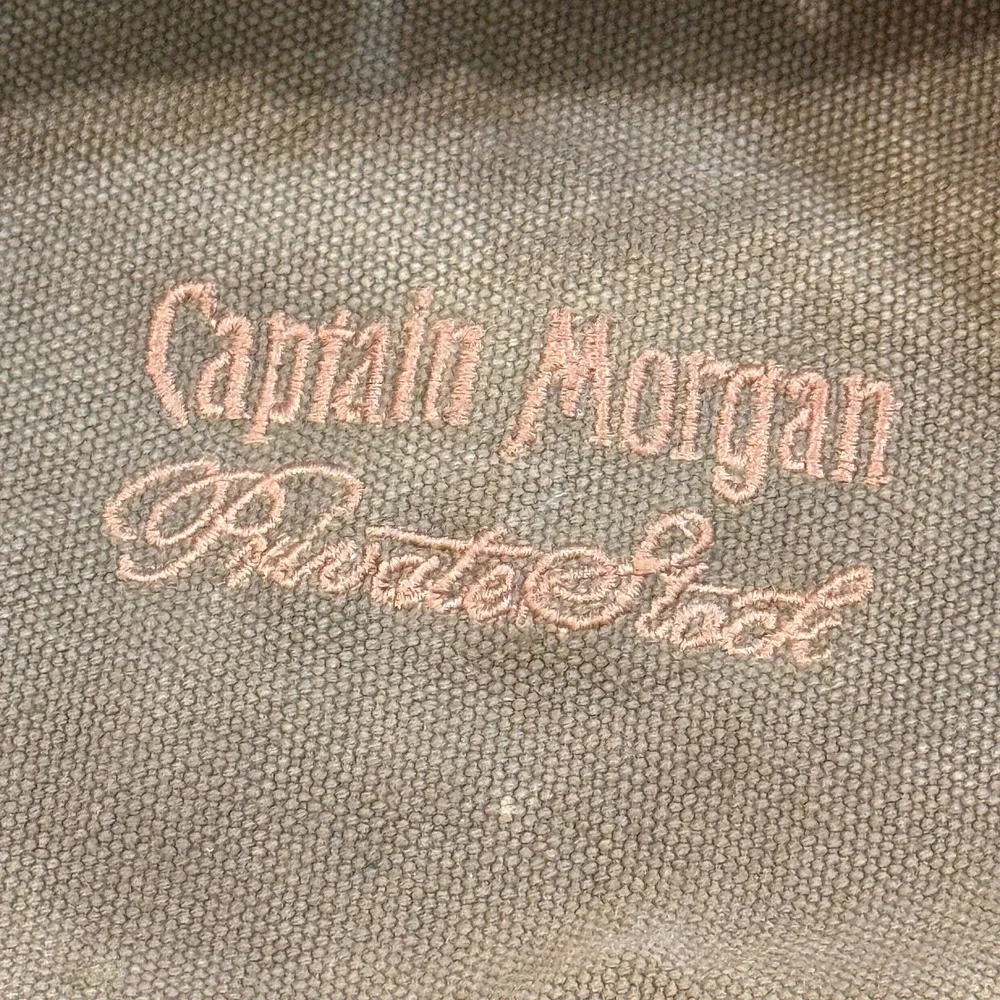 High Sierra x Captain Morgan Private Stock Promotional Leather Canvas Backpack